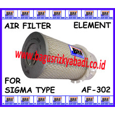 AF-302 - AIR FILTER ELEMENT FOR  SIGMA TYPE